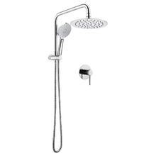 Suri 200mm Short Twin Shower Mixer Set